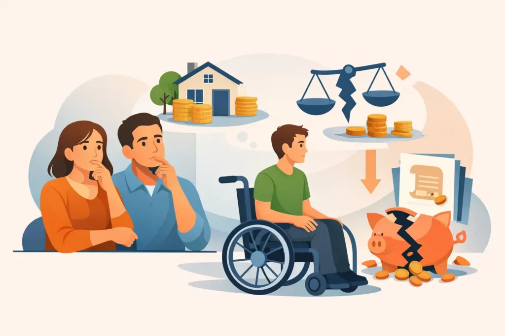 SSI Inheritance Penalty Case Study for Parents